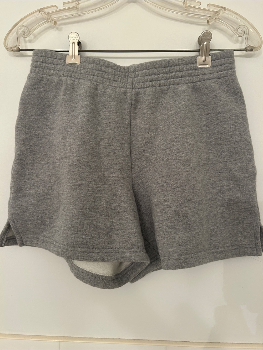 TNA Gray Athletic Fleece Shorts